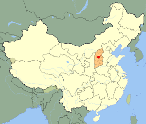 Тайюань на карте