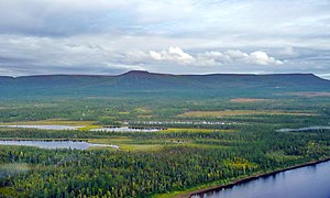 Плато Путорана, Середньосибірське плоскогір'я