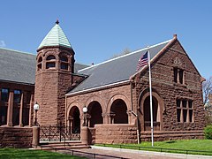 Converse Memorial Library a Malden de Richardson