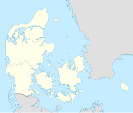 Орхус на карти Данске