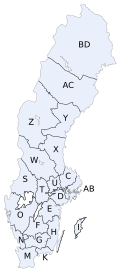 Os 21 condados