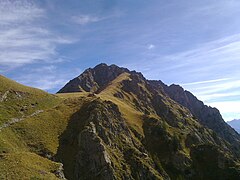 Summit of the Dent du Salantin, in the Savoy Prealps