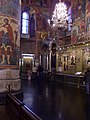 Inside the nave of the cathedral