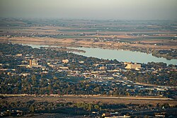 View over downtown Richland in 2018