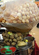 Phong cách Calcutta của pani puri