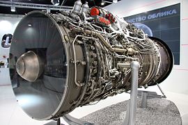 AL-41F1 engine for PAK FA fifth-generation fighter and Su-35S, produced in Ufa.