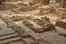 Minoan ruins in Chania, Crete 001.JPG