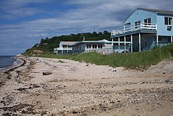 Cutchogue waterfront on Long Island Sound