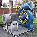 Francisturbine met generator