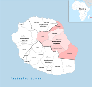 Location within Réunion