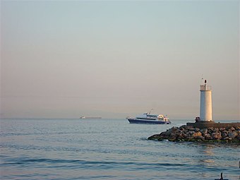 View of Marmara Sea from Istanbul