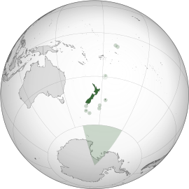Розташування Нової Зеландії