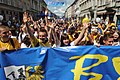 Image 15The Schuman Parade in Warsaw has been organised by the Schuman Foundation since 1999 (2008 photograph). (from Symbols of the European Union)