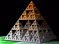 Sierpinsky pyramid - 3D