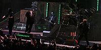 Slipknot während dem Mayhem Festival (2008)