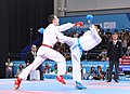 Image 5Bronze medal match at the 2018 Summer Youth Olympics in Buenos Aires, Argentina. (from Karate)