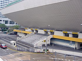 香港体育馆黄色闸口外观