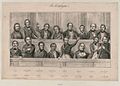 1848 - Représentants à leurs bancs de l'Assemblée constituante