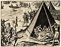 Image 13Francis Drake's 1579 landing in "New Albion" (modern-day Point Reyes); engraving by Theodor De Bry, 1590. (from History of California)