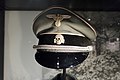 German SS uniform. Peaked visor cap with skull emblem (Totenkopf)