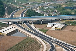 No.3 National highway and overpassing Jungbu Inland Expressway