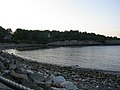 The beach at Perkins Cove looking toward the Marginal Way, 2008