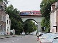 Rathausstraße mit Laurensberger Viadukt