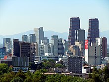 Cidade de México, a cidade coa maior concentración de castelanfalantes do mundo.