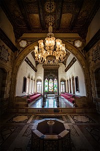 4th: Beiteddine Palace, Chouf, Lebanon.