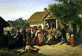 Paysans du gouvernement de Koursk en 1860, tableau de Constantin Troutovski (galerie Tretiakov).