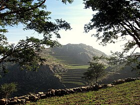 المدرجات الجبلية في المحويت