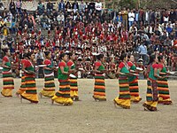 Lễ hộ Hornbill, Kohima, Nagaland. Nagaland trở thành một bang của Ấn Độ vào ngày 1/12/1963.