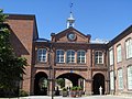 Tampella factory clock gate