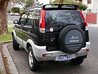 2002 Daihatsu Terios SX (J102G; facelift, Australia)