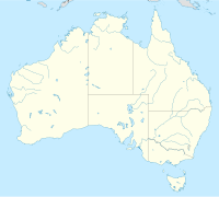 Tasmanijska divljina na mapi Australije