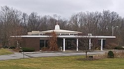 Town hall, on NY Route 376 south of Hopewell Junction