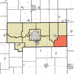 Location in Howard County