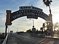 Symbol für das westliche Ende der Route 66: der Santa Monica Pier