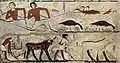 Image 25Hunting game birds and plowing a field, tomb of Nefermaat and his wife Itet (c. 2700 BC) (from Ancient Egypt)