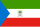 Vlag Positiekaart Equatoriaal-Guinea