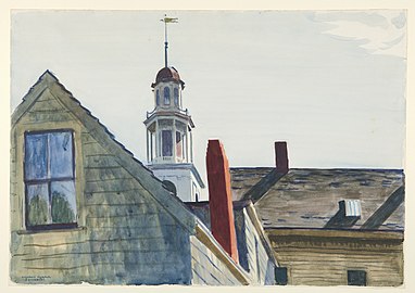 Edward Hopper, Universalist Church, 1926[65]