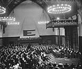 Image 9Meeting in the Hall of Knights in The Hague, during the Congress of Europe (9 May 1948) (from History of the European Union)