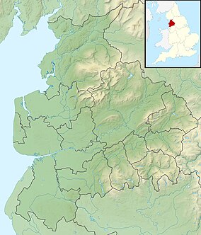 Rossendale Valley shown within Lancashire