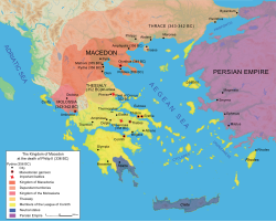 The Hellenic League after the death of Philip II