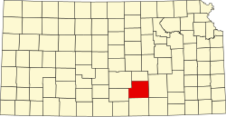 Koartn vo Sedgwick County innahoib vo Kansas