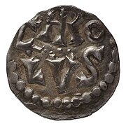 Denier de Charlemagne, Melle.