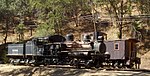 Preserved Hetch Hetchy Railroad rolling stock in 2007