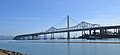 The completed replacement and the old eastern span of the San Francisco-Oakland Bay Bridge (2013)