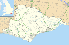 Crowhurst is located in East Sussex