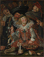 Shrovetide Revellers, c. 1615